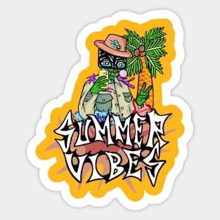 summer vibes Sticker